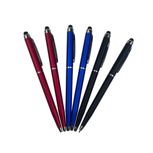 Promotional Slim Writing Ball <b>Pen</b> Custom Hotel Logo <b>Pen</b> <b>With</b> <b>Stylus</b> - Product Image 1