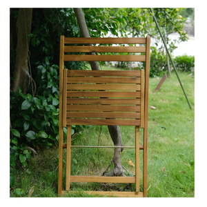 Meubles Minh Phuoc du Vietnam, nouveau mobilier d'extérieur en acacia teinté à l'huile, ensemble bistrot moderne, ensemble de jardin 9 pièces - Product Image 5