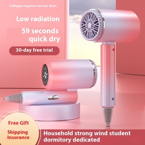 ไดร์เป่าผมพับได้สีน้ำเงินสำหรับใช้ในบ้านนักเรียนโรงแรมของขวัญติ๊กทอก - Product Image 2