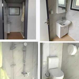 조립식 컨테이너 공용 야외 욕실 모바일 휴대용 샤워 실 조립식 화장실 화장실 판매 - Product Image 3