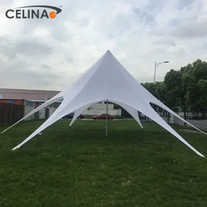 Celina 39'4'' (12m) TP سلسلة ستار الظل خيمة للشاطئ نجمة ماء خيمة الحفلات الزفاف الخيام والكراسي ل 150 الناس