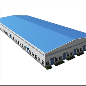 <span class=keywords><strong>Hangar</strong></span> préfabriqué de structure lourde en acier <span class=keywords><strong>kit</strong></span> de construction d'entrepôt en métal bon marché avec services préfabriqués de soudage et de coupe cintrage - Product Image 1