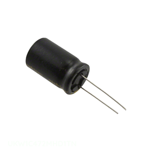 Condensador de Aluminio de Canalización UKW1C472MHD1TN de 4700 uF, 20%, 16V, Tipo Radial, del Fabricante - Product Image 1
