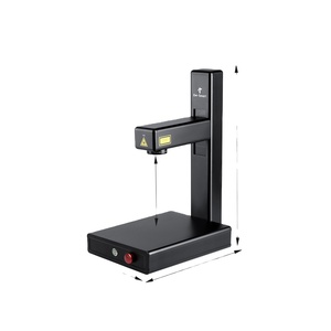 EM-Smart Metal 20W/30W Machine de marquage laser à fibre portable de bureau rotative prend en charge le logiciel DXF PLT BMP AI DWG DST EZCAD <span class=keywords><strong>2</strong></span> - Product Image 1