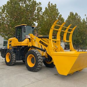 2024 <span class=keywords><strong>Rongshu</strong></span> nouvelle version d'ingénierie de chargeuse sur pneus ZL958 petit chargeur chargeur à pince de haute qualité - Product Image 1