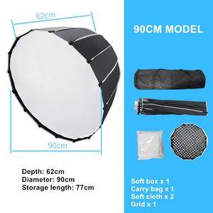 Studio <span class=keywords><strong>photo</strong></span> boîte à lumière support parapluie boîte à lumière Kit d'éclairage continu photographique pour la photographie vidéo - Product Image 4