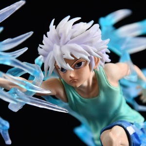 Figura de Resina GK de <span class=keywords><strong>Killua</strong></span> Zoldyck de <span class=keywords><strong>Hunter</strong></span> <span class=keywords><strong>x</strong></span> <span class=keywords><strong>Hunter</strong></span>, Edición Limitada, Modelo de Anime con Máquina del Tiempo - Product Image 5
