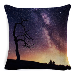 星空风格扔枕套漂亮银河设计室内装饰农家沙发装饰靠垫套 - Product Image 2