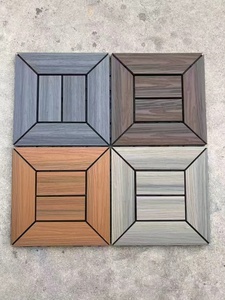 Dalles de terrasse emboîtables WPC tendance 2026, étanches, antidérapantes, à poser soi-même, pour jardin et balcon - Product Image 5