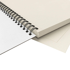 Commercio all'ingrosso personalizzato <span class=keywords><strong>A3</strong></span> <span class=keywords><strong>A4</strong></span> A6 50 <span class=keywords><strong>fogli</strong></span> 110GSM Spiral Sketch Book Paper Pad per la pittura dell'artista - Product Image 5