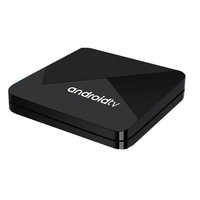 Nuevo TV Box Android 14 de Alta Velocidad con Streaming 4K, Quad Core Premium, 2GB de RAM, STB, WiFi de Doble Banda, Ethernet 100M, Bluetooth, Control Remoto por Voz