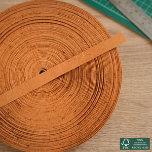 Flat Cork Cord 20mm Colors Superior - Product Image 2