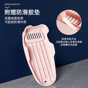 Excellent Washboard Plastic Mini Scrub Board For Home Countertop Use With Basin And Soap Holder - Product Image 2