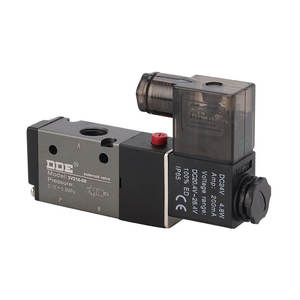 Vanne solénoïde pneumatique à cinq voies à deux positions à économie d'énergie 4V210-08 4V110-06 4V310-10 pour gaz 24V OEM personnalisable - Product Image 1