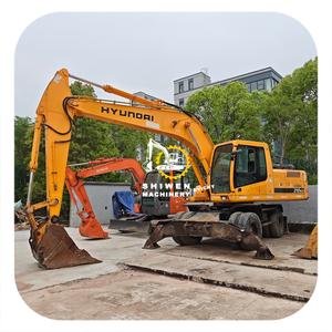 Peinture originale Hyundai 210w-7 Excavatrice à roues Corée Bonne performance Cummins Inclus 210w-9 210-7 R215 R225 R220 Excavatrice - Product Image 1