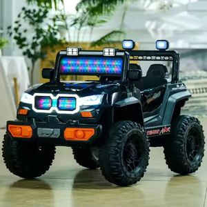 Meilleure vente Véhicule électrique pour enfants <span class=keywords><strong>Voiture</strong></span> tout-terrain à 4 roues <span class=keywords><strong>Voiture</strong></span> jouet télécommandée Poussette bébé pour garçons et filles de 2 à 10 ans - Product Image 1