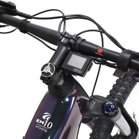 Bafang M560 500W Mid Drive Ebike Marco de fibra de carbono eMTB eléctrico 48V 15AH 29ER Bicicleta de montaña con suspensión completa a la venta