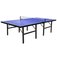 Table de ping-pong pliable en acier durable pour l'intérieur, épaisseur 18 mm, pour jardin et terrasse