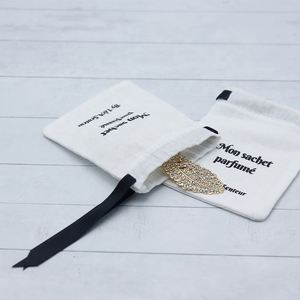 Reusable Custom <b>Drawstring</b> <b>Pouch</b> Packaging Gift Bag with logo - Product Image 4