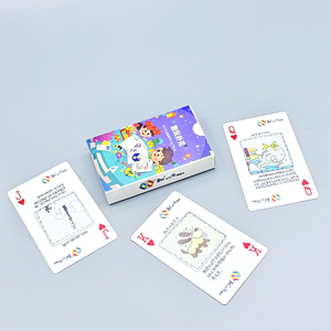 Jeu de cartes de poker personnalisé en papier, cartes à collectionner, cartes de <span class=keywords><strong>basket</strong></span>-ball, cartes de vœux en carton, imprimées en offset, pelliculées avec film artistique - Product Image 5