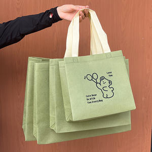 กระเป๋าช้อปปิ้งพับได้ขนาดใหญ่ พิมพ์ลายดิจิทัลตามสั่ง กันน้ำ เคลือบลามิเนต ผลิตจากผ้า PP ทอ Tyvek และโพลีเอสเตอร์ - Product Image 3