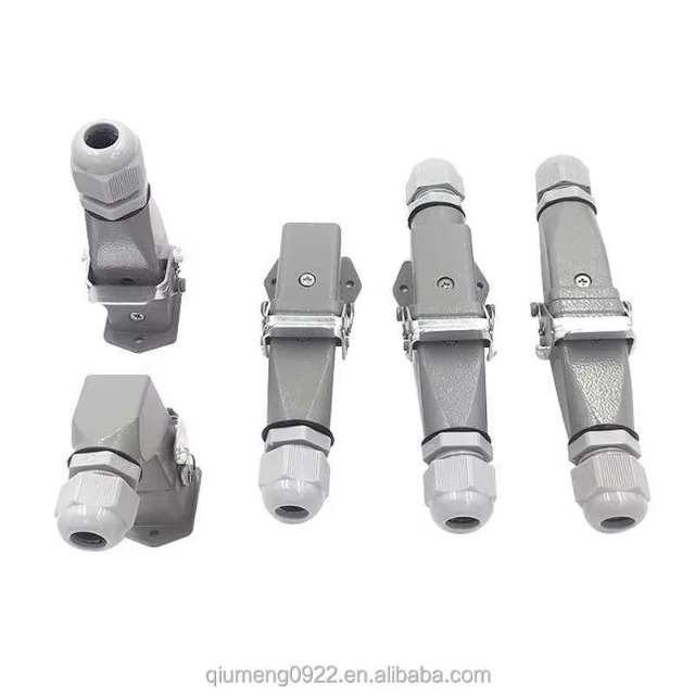 Heavy Duty Connector 4core (3+1) 5core (4 +1) 6core (5+1) 8core (7+1) 10A Rectangular Aviation Plug