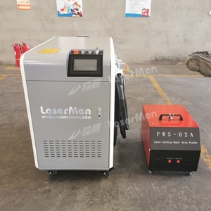 Soudeuse laser à fibre portative industrielle 1500W/2000W/3000W pour l'acier inoxydable, l'aluminium, le cuivre, soudage et découpe lisses - Product Image 4