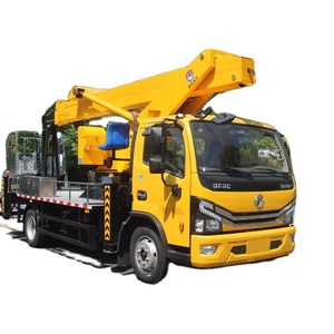 Camion de travail aérien 4x2 Runzhixing pour l'inspection des lignes électriques, la taille des arbres et l'installation de panneaux - Product Image 1