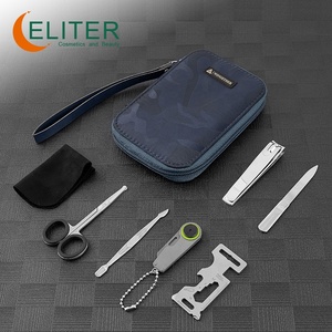 Eliter-Kit <span class=keywords><strong>de</strong></span> <span class=keywords><strong>manicura</strong></span> 6 en 1 para hombre, juego <span class=keywords><strong>de</strong></span> <span class=keywords><strong>manicura</strong></span> <span class=keywords><strong>y</strong></span> <span class=keywords><strong>pedicura</strong></span> portátil, gran oferta, venta al por mayor - Product Image 2