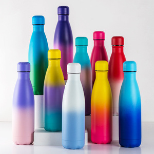 Termo portátil de acero inoxidable, doble pared, 500ML/17OZ, novedad - Product Image 2