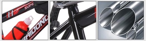 Nouveau VTT pour enfants <span class=keywords><strong>Echo</strong></span> 18 20 22 pouces, cadre en acier au carbone, frein à disque, 6 vitesses, pédales ordinaires, selle réglable, pour filles - Product Image 5