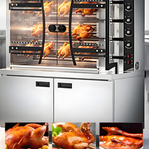 Factory Supply Outdoor Gas Rotisserie Oven Automatic Spit Grill for Chicken <strong>Rabbit</strong> Lamb Ribs Poultry <strong>Barbecue</strong> - Product Image 3