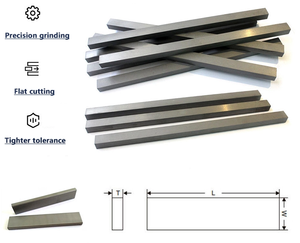 OEM yang dapat disesuaikan Tungsten Carbide Strip datar pisau permukaan dipoles untuk Planer kayu pisau pengolahan - Product Image 3