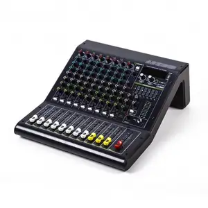 Professional Audio factory offer best price New Product Low Price audio mixer RX8 MOQ 1PCS 8ch in hot sell
