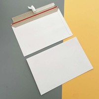 Sobres de Papel Negro y Blanco de Alta Calidad con Logotipo Personalizado, Gruesos, para Documentos A4 y A3, Facturas, Recibos, Autosellables y Desgarrables