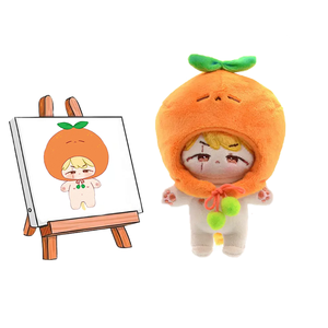 Jouets en peluche en nylon personnalisés en forme de poires et d'oranges, orange <span class=keywords><strong>mandarine</strong></span>, design personnalisé, super doux, en coton PP - Product Image 6