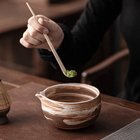 Ensemble de bol à matcha en céramique personnalisé et porte-fouet, ensemble essentiel de matcha japonais avec boîte cadeau, bol à matcha en céramique