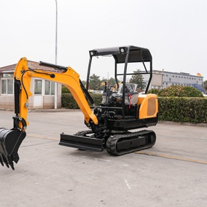 Escavatore da 3 Tonnellate con Cingoli in Gomma e Lama Dozer in Vendita - Product Image 5