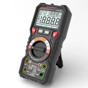 The latest hot ture-RMS with double fuse and four and a half full range burn proof Digital multimeter HT118E