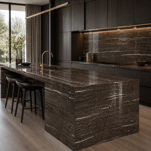Dalle de granit UNION Cygnus au design moderne, écologique, surface polie pour applications en cuisine et en extérieur - Product Image 3