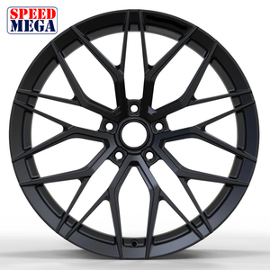 Jantes forgées multi-branches haute performance 19 20 21 pouces pour Mercedes Audi RS6 RS7 Noir mat Légères T6061-T6 - Product Image 2