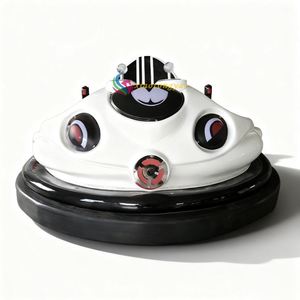 Équipement de parc d'attractions intérieur pour enfants : Voiture tamponneuse OVNI à batterie, Machine de jeu à bascule à monnayeur en métal - Product Image 2