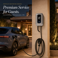 Station de recharge pour voiture Chargeur de véhicule électrique Type 2 22KW 3 phases 32A OCPP 1.6 IP55 CE 4G WiFi