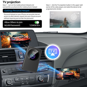 Grandnavi 4G 64G WiFi 4G ซิมแอนดรอยด์<span class=keywords><strong>15</strong></span> Ai BOX เสาอากาศ HDMI OUT ไร้สาย <span class=keywords><strong>CarPlay</strong></span> แอนดรอยด์อัตโนมัติสำหรับรถเดิมแบบมีสาย - Product Image 6