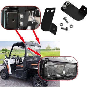 Soportes de montaje de luces de acero para vehículos utilitarios Polaris 2013-2019, soporte para lámpara de techo trasera - Product Image 4