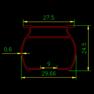 Rail de rideau en alliage d'aluminium, tige droite silencieuse, design moderne pour baies vitrées - Product Image 5