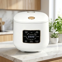 Autocuiseur multifonction numérique GB-MC981 avec contrôle par minuterie, 5L, 900W, boîtier en plastique, cuve intérieure en plastique, cuillère, tasse à mesurer, minuteur
