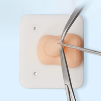 Modèle d'entraînement chirurgical à la circoncision infantile en silicone souple, simulateur d'opération du prépuce pour l'urologie et la chirurgie pédiatrique