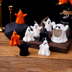 Bougies parfumées Phantom Halloween, faites à la main en cire de soja, pour cadeaux de fêtes – Vente chaude en usine - Product Image 6