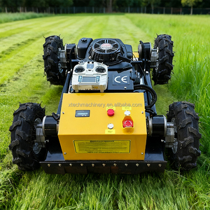 Mesin pemotong rumput cerdas yang ditingkatkan dengan pengendali jarak jauh stabil mesin penyiangan roda sistem baru - Product Image 4